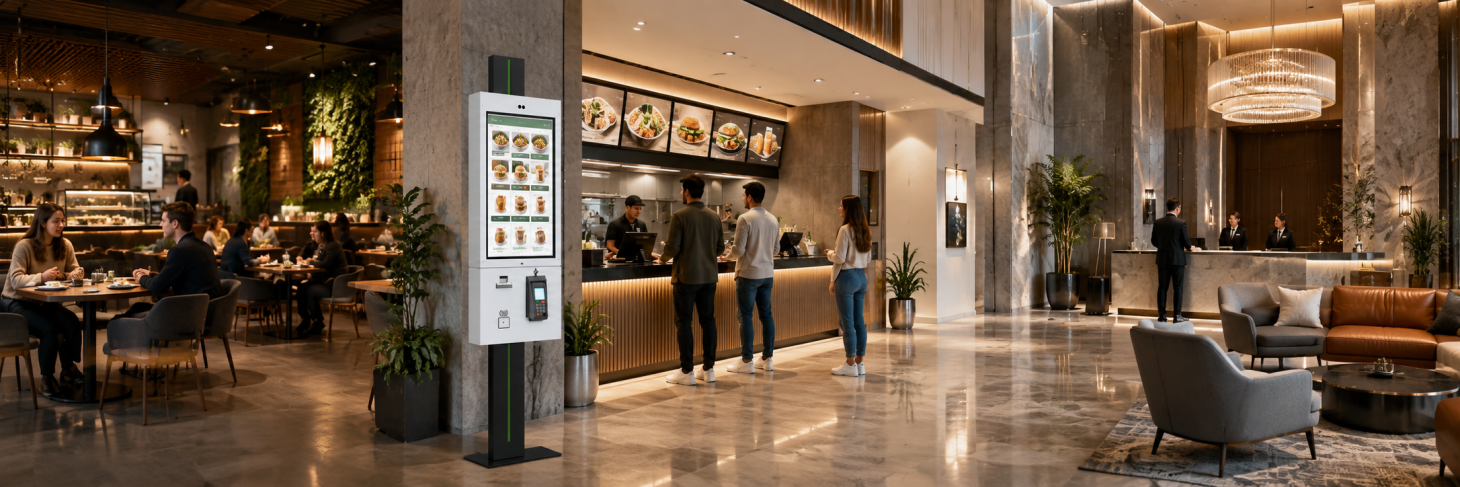 Sipariş Noktalarını Hızlı ve Akıllı Self-Service Deneyimlerine Dönüştürün