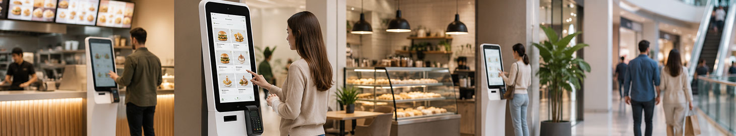 Aydın Self Order Kiosk Kullanım Alanları