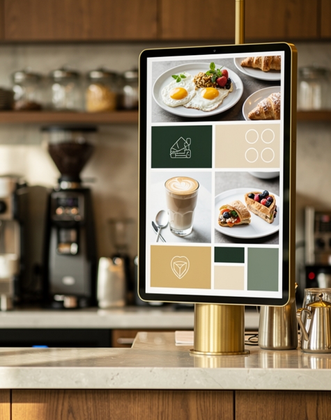Digital Menu Boards, Standardized Digital Menu Boards, Standardized