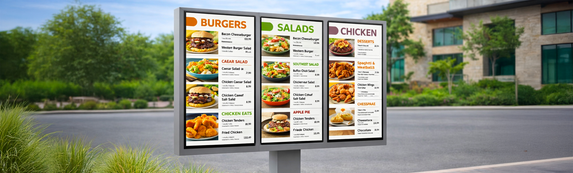 Drive Thru Menuboard Solution
