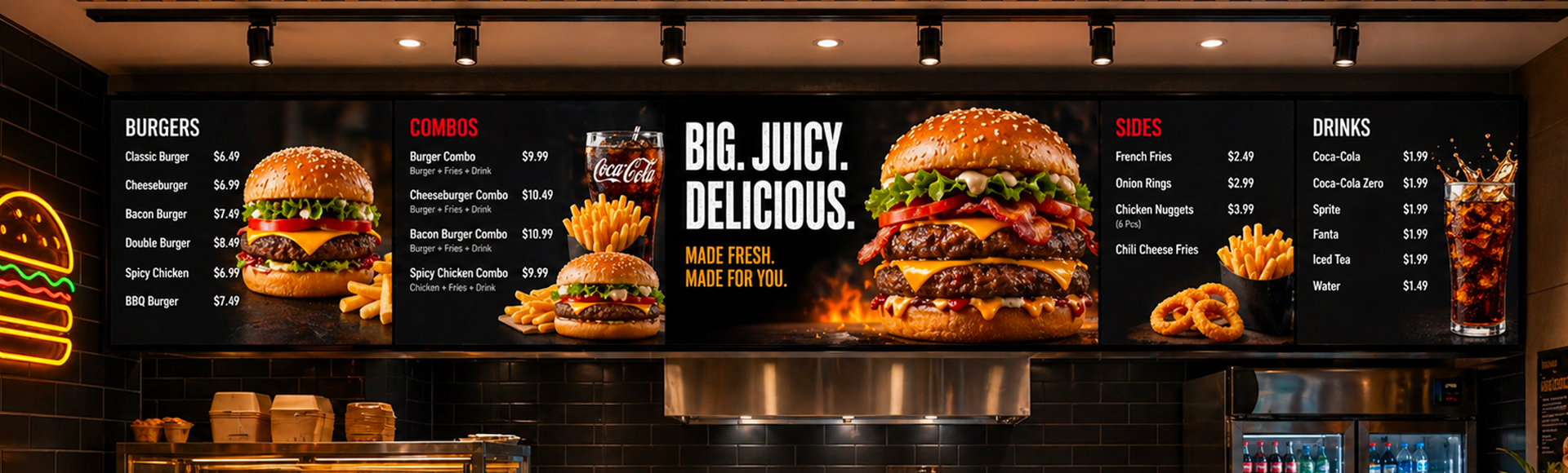 Digital Menuboard 