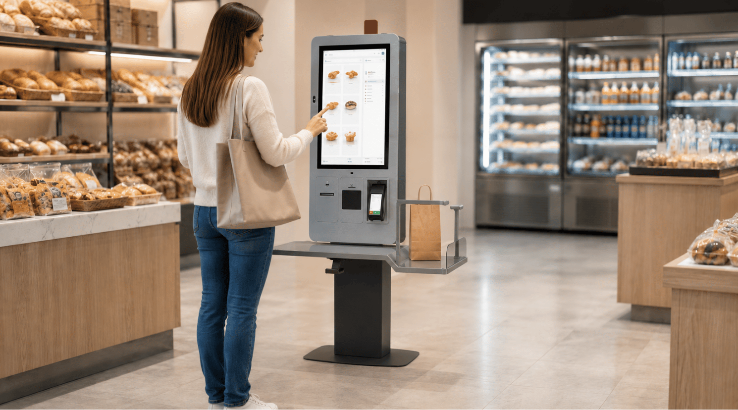 Ayrı Bir Self-Checkout İstasyonu