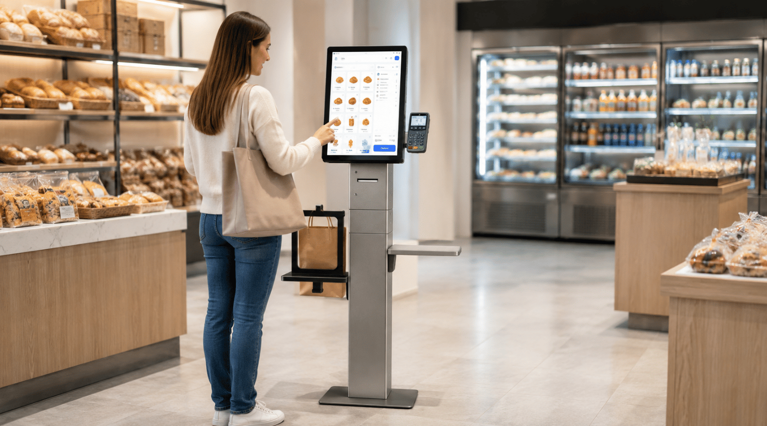 Ayrı Bir Self-Checkout İstasyonu