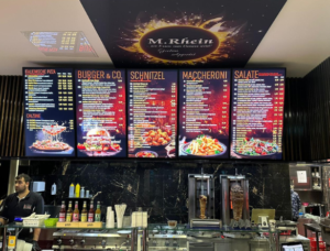 Menureen Horeca Digital Signage References Cafe Restaurants